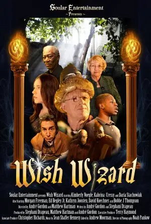 Wish Wizard (2011) Men's Colored  Long Sleeve T-Shirt - idPoster.com