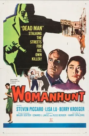 Womanhunt (1962) Men's Colored T-Shirt - idPoster.com