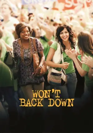 Won't Back Down (2012) Men's Colored T-Shirt - idPoster.com
