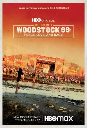 Woodstock 99: Peace Love and Rage (2021) White Tank-Top - idPoster.com