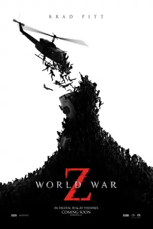World War Z (2013) Men's Colored Hoodie - idPoster.com