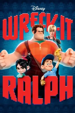 Wreck-It Ralph (2012) Men's Colored  Long Sleeve T-Shirt - idPoster.com