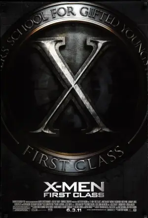 X-Men: First Class (2011) Women's Colored T-Shirt - idPoster.com
