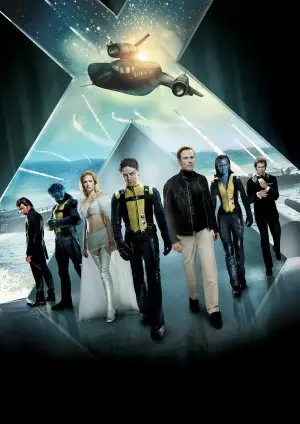 X-Men: First Class (2011) White T-Shirt - idPoster.com