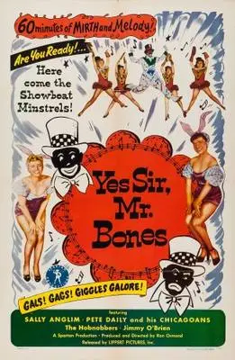 Yes Sir, Mr. Bones (1951) Men's Colored Hoodie - idPoster.com
