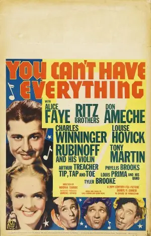You Cant Have Everything (1937) Wall Poster picture 423875