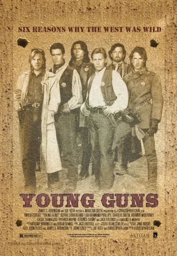 Young Guns (1988) Men's Colored T-Shirt - idPoster.com