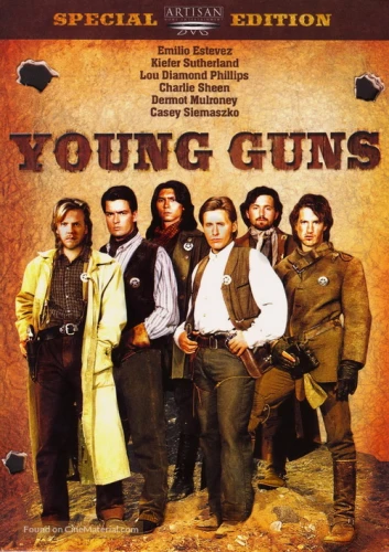Young Guns (1988) Drawstring Backpack - idPoster.com