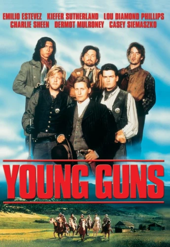 Young Guns (1988) Women's Colored  Long Sleeve T-Shirt - idPoster.com
