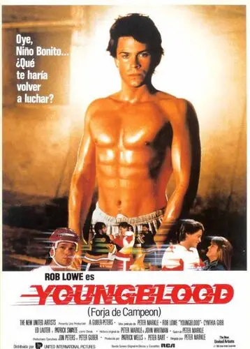 Youngblood (1986) Men's Colored T-Shirt - idPoster.com