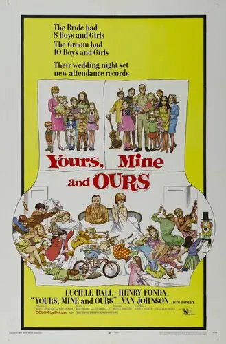 Yours, Mine and Ours (1968) Wall Poster picture 940639