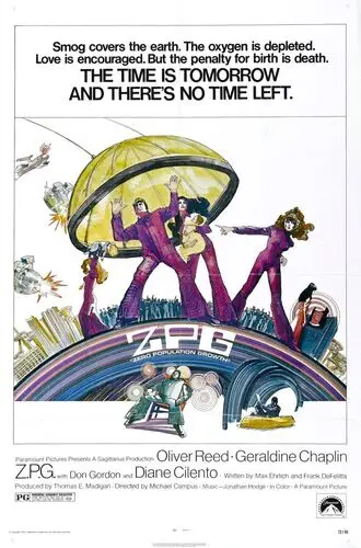 Z.P.G. (1972) Women's Colored Tank-Top - idPoster.com