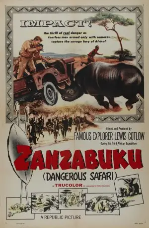Zanzabuku (1956) White Tank-Top - idPoster.com