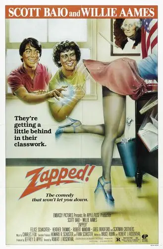 Zapped! (1982) White T-Shirt - idPoster.com