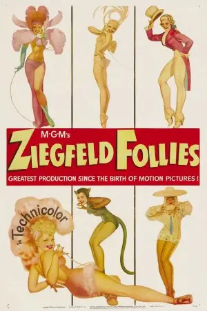 Ziegfeld Follies (1946) Men's Colored Hoodie - idPoster.com