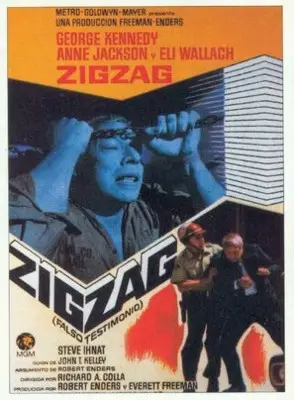 Zigzag (1970) Men's Colored  Long Sleeve T-Shirt - idPoster.com