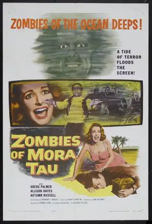 Zombies of Mora Tau (1957) White T-Shirt - idPoster.com