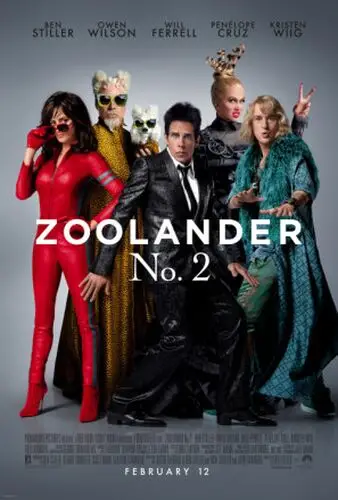Zoolander 2 2016 Women's Colored Hoodie - idPoster.com