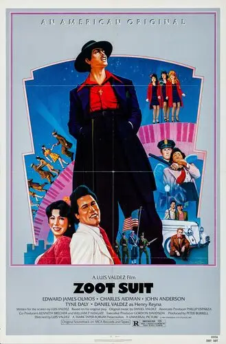 Zoot Suit (1981) Women's Colored Tank-Top - idPoster.com
