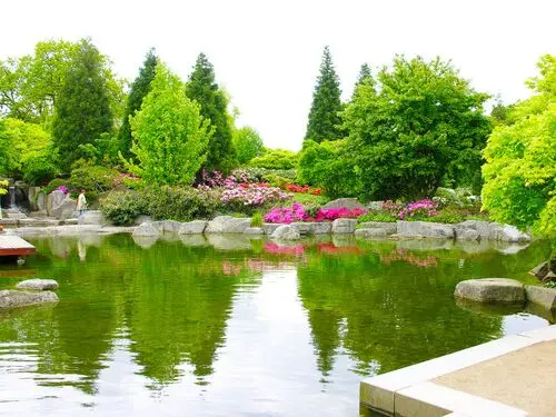 Botanical Gardens Kitchen Apron - idPoster.com