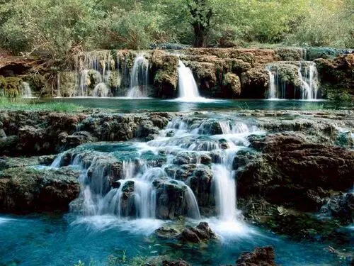 Waterfalls Fridge Magnet picture 105301