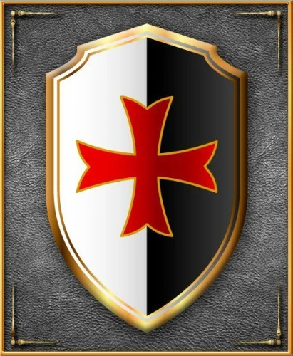 Knights Templar Cross Kitchen Apron - idPoster.com