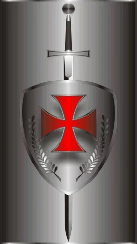 Knights Templar Cross Drawstring Backpack - idPoster.com