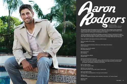 Aaron Rodgers Computer MousePad picture 213786