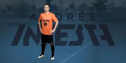 Andres Iniesta Men's Colored  Long Sleeve T-Shirt - idPoster.com