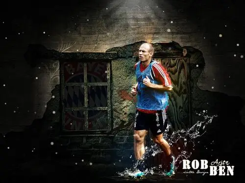Arjen Robben Drawstring Backpack - idPoster.com