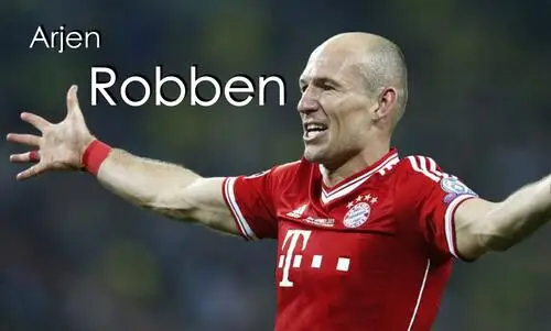 Arjen Robben White T-Shirt - idPoster.com