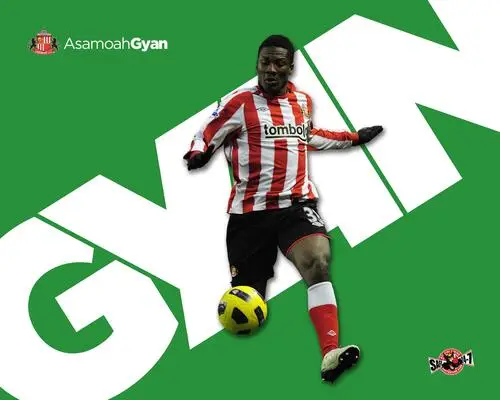 Asamoah Gyan Wall Poster picture 281479