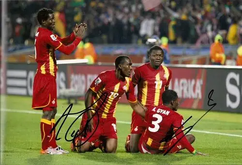 Asamoah Gyan Wall Poster picture 281533