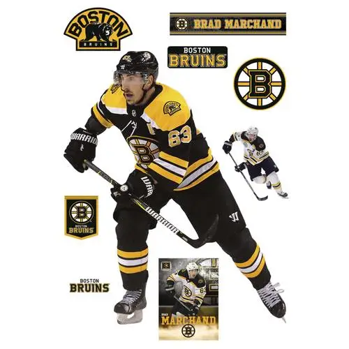 Brad Marchand Men's Colored  Long Sleeve T-Shirt - idPoster.com
