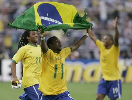 Brazil National football team White T-Shirt - idPoster.com