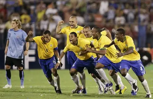 Brazil National football team Fridge Magnet picture 304311