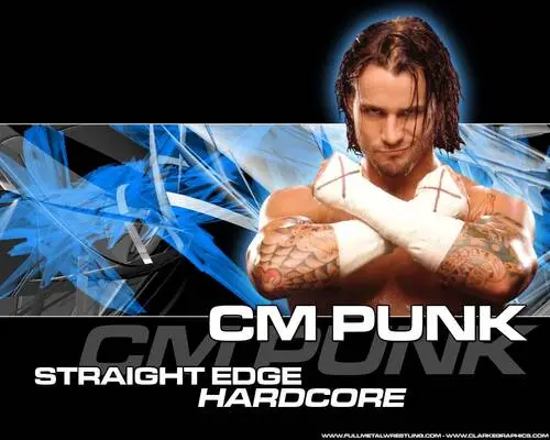 CM Punk White T-Shirt - idPoster.com