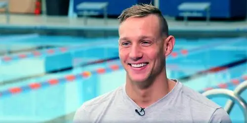 Caeleb Dressel Protected Face mask - idPoster.com