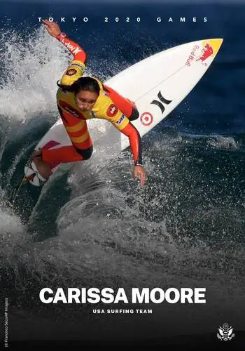Carissa Moore White Tank-Top - idPoster.com
