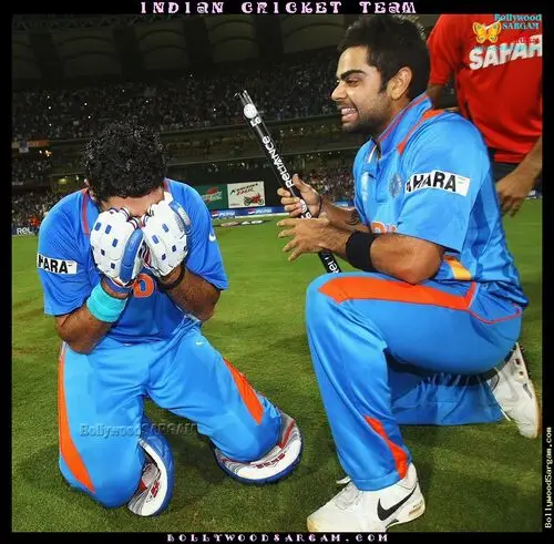 Indian Cricket Team Fridge Magnet picture 200328