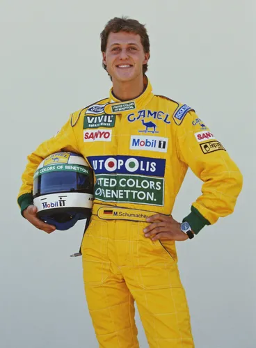 Michael Schumacher White Tank-Top - idPoster.com