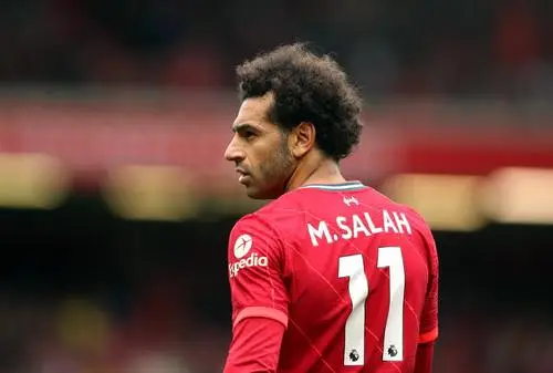 Mohamed Salah Men's Colored  Long Sleeve T-Shirt - idPoster.com