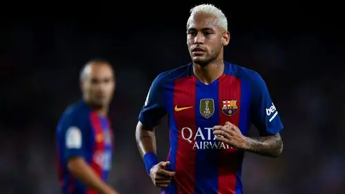 Neymar Men's Colored  Long Sleeve T-Shirt - idPoster.com