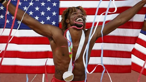 Noah Lyles Wall Poster picture 1137547