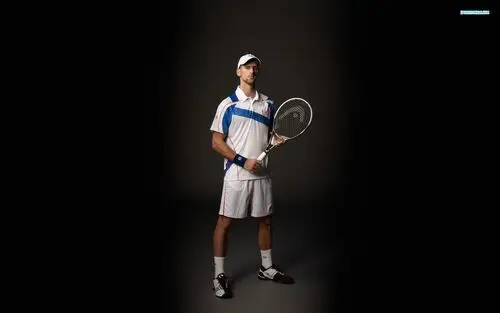 Novak Djokovic Men's Colored  Long Sleeve T-Shirt - idPoster.com