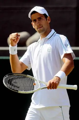 Novak Djokovic Men's Colored T-Shirt - idPoster.com