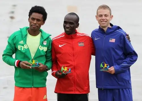 Olympics Athletes run Men's Colored Hoodie - idPoster.com