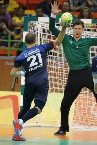 Rio 2016 Handball Men's Colored T-Shirt - idPoster.com