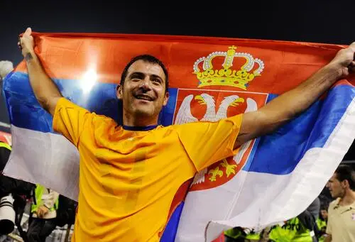 Serbia National football team Men's Colored  Long Sleeve T-Shirt - idPoster.com