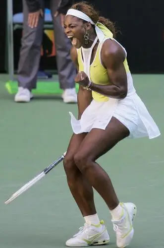 Serena Williams Men's Colored  Long Sleeve T-Shirt - idPoster.com